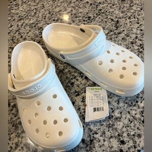 Men’s Crocs NWT white sz 12